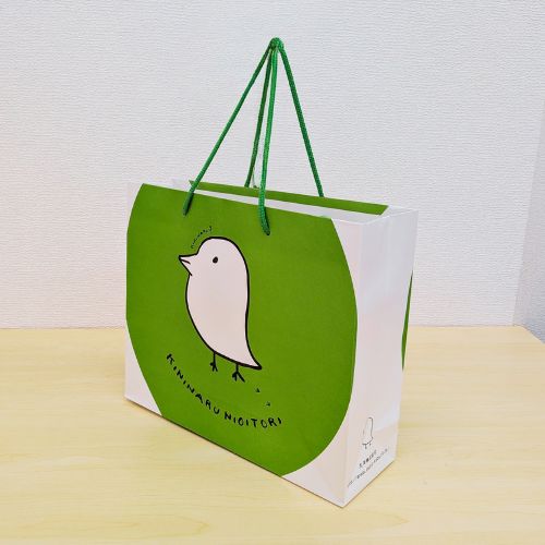 きになるニオイトリ　手提げ　紙袋